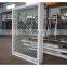 aluminum fixed windows glass louver window with burglar mesh