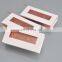 Magnetic Pink Packaging Box For 3d 5d Mink Eyelashes False Eyelashes Lash Paper Box