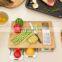 Extra Large 3 Trays Drawers Containers Trays Bamboo Cutting Board Set With Locking LID For Easy Storage And Transport