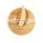 Small Eco Bamboo Cosmetic Spoon Mixing Bowl Bamboo Children's Bowl