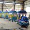 Commercial ride on small train with track kiddie ocean track train manufacturer