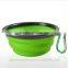 Silicone bowl travel dog bowl