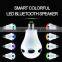 2015 Bluetooth Rgb Led Bulb Speaker Led Bulb 3w Speaker Led Bulb Made In China