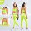 Tik Tok Multi Color Adjustable High Impact Sports Bra Breathable Backless Gym Top
