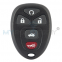 FCC OUC60270 / OUC60221 Remote fob 315Mhz/434mhz 5 button for GM Buick Cadillac Chevrolet 2006-2013 PN 15912860