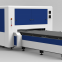 High Power Fiber Laser Cutting Machine with Auto Exchange Table and Full Enclosure for Metal Processing