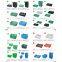 plastic  grocery basket for hypermarket supermarket shopping basket with telescopic handle with wheels plastic crate