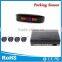 Hot selling Car accessories product Led display sensor with 4 rear sensors and Buzzer alarm