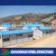 K type prefabricated house for building site as temporary domitory