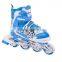 CE approved roller skate with alu truck /inline skate with pu whees /flash roller skatting