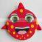 8'' water animal fabric flying disc for kids