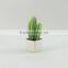 2014 best selling Potted indoor mini artificial cactus plants