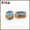 DIY Design New golden border glass beads gemstone crystal glass beads for custom design belt wedding dress                        
                                                Quality Choice