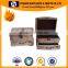 Christmas Gift Wooden Paper Jewelry Box With Nature Color Wooden Jewelry Storage for Ring Storage MDF Box