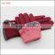 2016 spring new style woolen hand gloves women with raw edges