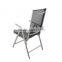 7-Speed Adjustment Cheap Tall Outdoor Lounge Chairs Aluminum Folding Lounge Chair Indoor