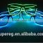 New Hot Toys fluorescent flashing led glasses luminous 10colors Rave Costume Party DJ Bright Fashion Neon LED Light Up