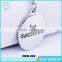Fashion jewelry wholesale silver gold chain necklace gift letter pendant necklace