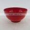 direct price wholesale plastic 6" color melamine red round shape cereal bowl                        
                                                Quality Choice