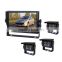 wired CCD senser truck mounted night vision reverse camera with monitor