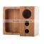 Personalized Bamboo Desk Accessories, bamboo pen pot