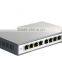150meter transmission 10/100M 9-Port PoE PD Switch with 1 Fiber Port and 8 PoE PD Ports