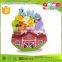 Develops Baby's Fine Motor Skills Stack Fun Farm Animal Shapes Wooden Stacking Blocks                        
                                                Quality Choice