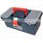 LAOA 12.5 inch hardware economic tool case with components Accessories grids