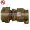 NSF61 approved lead free brass water meter coupling manufacturer