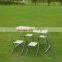 Protable aluminum folding dining table