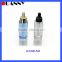 Cosmetic 50Ml Cylinder Square Pet Bottle With Dropper For Essential Oil Dropper Pet Serum Bottle For Refiner With Printing