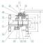 1-pc/2-pc/3-pc flanged ball valve (ANSI),manual operation
