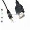 Sync Female Usb to 3.5mm Audio Jack Audio Cable