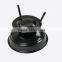 Outdoor camping apple shaped portable charcoal rotary bbq grill