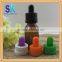 30ML amber glass dropper bottles with child tamper proof cap
