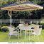 Modern luxury rattan sofa set outdoor garden furniture
