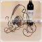 european ornaments home decor gift metal wire wine bottle holder
