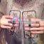 Luxury Shockproof Bling Plating Rhombus Soft TPU Cover Case For iphone 6/6 Plus
