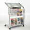 2015 various type magazine trolley/newspaper trolley