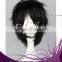 Fashion Black Short Straight Synthetic Wigs