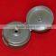 Round plastic industrial packaging hose for industrial package