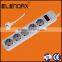 Euro Style 5 Way 2 Pin Surge Protect Usb Extension Socket(E2005ES-G)