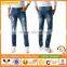 Fashion Blue Cotton Lycra Jeans Fabrics For Men