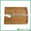 Mini bamboo wine serving tray