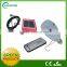 Battery lamp with remote solar powered outdoor lights solar light power