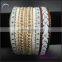 Rhinestone Crystal Leather Fashion Women Bracelets Bangles Wholesale