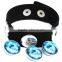 Wholesale Glass Nebula - Galaxy Space - Novelty Leather Metal Cuff Buttons Bangle Bracelet