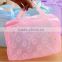 2015 PVC ladies clear make up travelling cosmetic toiletry bag