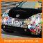2016 uv Die cut custom logo adhesive car decal