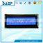 16x2 LCD display module wihte on blue background character screen